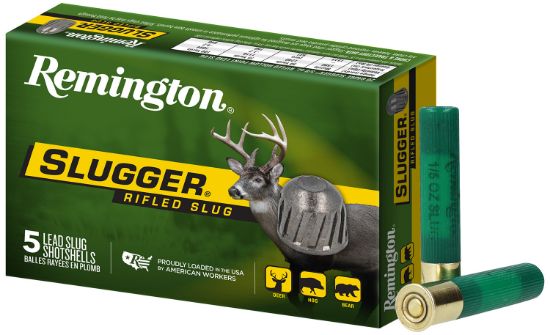 Picture of Remington Ammunition 20618 Slugger 410 Gauge 2.50" 1/5 Oz Rifled Slug Shot 5 Per Box/ 50 Cs 