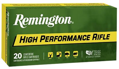 Picture of Remington Ammunition 21311 High Performance Rifle 22-250 Rem 55 Gr Pointed Soft Point 20 Per Box/ 10 Cs 