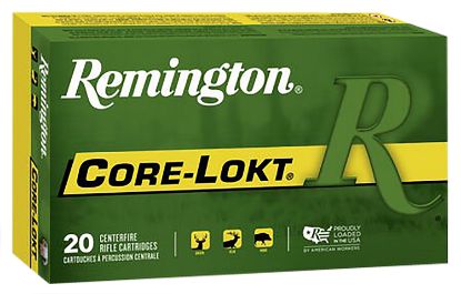 Picture of Remington Ammunition 27802 Core-Lokt 243 Win 100 Gr Pointed Soft Point Core Lokt 20 Per Box/ 10 Case 