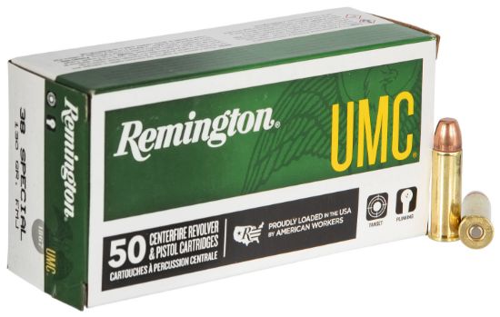 Picture of Remington Ammunition 23730 Umc 38 Special 130 Gr Full Metal Jacket 50 Per Box/ 10 Case 