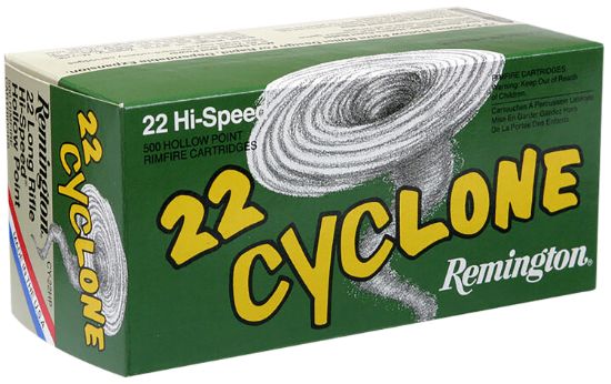 Picture of Remington Ammunition 21222 Cyclone Rimfire 22 Lr 36 Gr Hollow Point 50 Per Box/ 100 Cs 