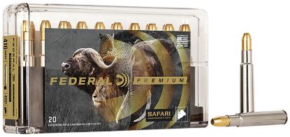 Picture of Federal P416t2 Premium Safari Cape-Shok 416 Rigby 400 Gr Trophy Bonded Sledgehammer Solid 20 Per Box/ 10 Case 