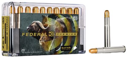 Picture of Federal P470t2 Premium Safari Cape-Shok 470 Nitro Express 500 Gr Trophy Bonded Sledgehammer Solid 20 Per Box/ 10 Case 