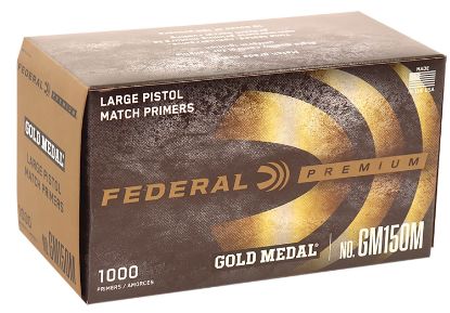 Picture of Federal Gm150m Gold Medal Premium Large Pistol Multi Caliber Handgun 1000 Per Box 