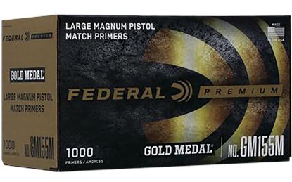 Picture of Federal Gm155m Gold Medal Premium Large Pistol Mag Multi Caliber Handgun 1000 Per Box 