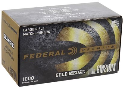 Picture of Federal Gm210m Gold Medal Premium Large Rifle Multi Caliber 1000 Per Box 