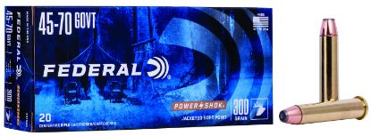 Picture of Federal 4570As Power-Shok 45-70 Gov 300 Gr Jacketed Soft Point 20 Per Box/ 10 Case 