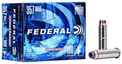 Picture of Federal C357g Power-Shok Handgun 357 Mag 180 Gr Jacket Hollow Point 20 Per Box/ 25 Case 