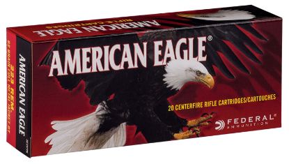 Picture of Federal Ae223n American Eagle Rifle 223 Rem 62 Gr Full Metal Jacket Boat Tail 20 Per Box/ 25 Case 