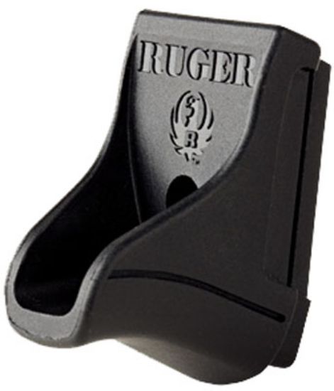 Picture of Ruger 90343 Finger Extension Ruger Src 9Rd 40 S&W/10Rd 9Mm Luger Magazines, Black Plastic 