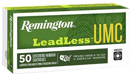 Picture of Remington Ammunition 23791 Umc Leadless 40 S&W 180 Gr Flat Nose Enclosed Base 50 Per Box/ 10 Case 