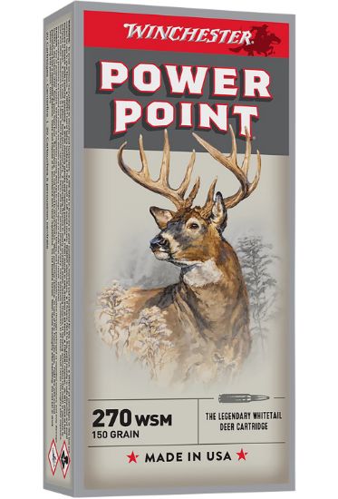 Picture of Winchester Ammo X270wsm Power-Point 270 Wsm 150 Gr Power Point 20 Per Box/ 10 Case 