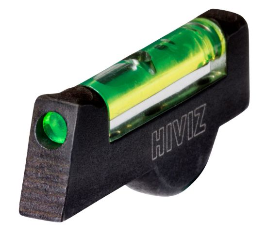 Picture of Hiviz Sw1002g Front Sight For Smith And Wesson Revolver With 2.5" Or Longer Barrel Black | Green Fiber Optic 