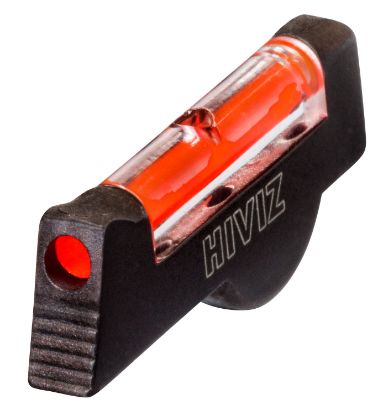 Picture of Hiviz Sw1002r Front Sight For Smith And Wesson Revolver With 2.5" Or Longer Barrel Black | Red Fiber Optic 