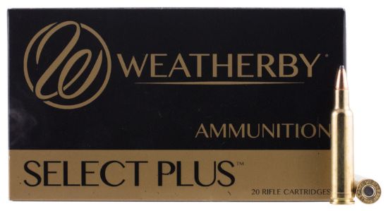 Picture of Weatherby H22455sp Select Plus 224 Wthby Mag 55 Gr Spire Point 20 Per Box/ 10 Case 