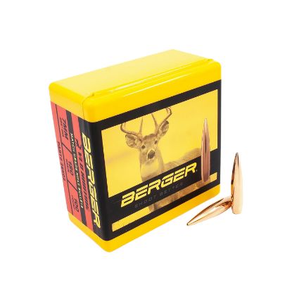 Picture of Berger Bullets 28502 Vld Hunting Long Range 7Mm .284 180 Gr Secant Very Low Drag 100 Per Box 