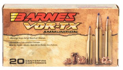 Picture of Barnes Bullets 21522 Vor-Tx Rifle 243 Win 80 Gr Tipped Tsx Boat Tail 20 Per Box/ 10 Case 
