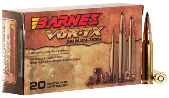 Picture of Barnes Bullets 21540 Vor-Tx Rifle 308 Win 150 Gr Tipped Tsx Boat Tail 20 Per Box/ 10 Case 