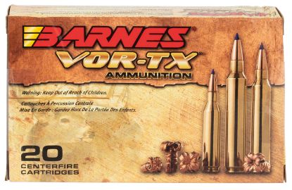 Picture of Barnes Bullets 21533 Vor-Tx Rifle 30-06 Springfield 180 Gr Tipped Tsx Boat Tail 20 Per Box/ 10 Case 