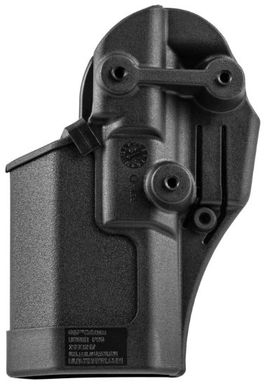 Picture of Blackhawk 410512Bkr Serpa Cqc Owb Size 12 Matte Black Polymer Belt Loop/Paddle Fits Ruger P95 Right Hand 