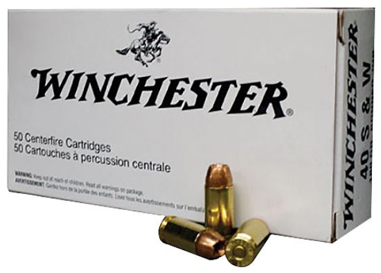 Picture of Winchester Ammo Q4369 Usa 40 S&W 180 Gr Bonded Jacket Hollow Point 50 Per Box/ 10 Case 