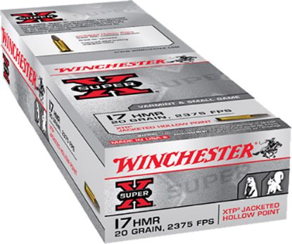 Picture of Winchester Ammo X17hmr1 Super X 17 Hmr 20 Gr Hornady Xtp Hollow Point 50 Per Box/ 20 Case 