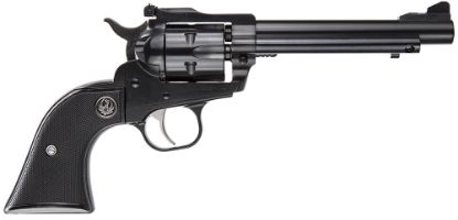 Picture of Ruger 0621 Single-Six Convertible 22 Lr Or 22 Wmr 5.50" Barrel 6Rd Cylinder, Blued Alloy Steel, Checkered Hard Rubber Grip, Adjustable Rear Sight, Transfer Bar Safety, Includes 22 Wmr Cylinder 