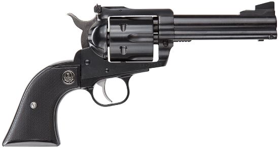 Picture of Ruger 0405 Blackhawk 41 Rem Mag 6 Shot, 4.63" Blued Steel Barrel, Blued Cylinder, Blued Steel Frame, Black Checkered Rubber Grip, Exposed Hammer 