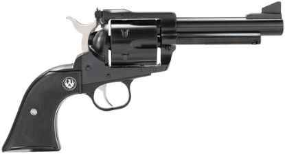 Picture of Ruger 0445 Blackhawk 45 Colt (Lc) 6 Shot, 4.63" Blued Steel Barrel, Blued Cylinder, Blued Steel Frame, Black Checkered Rubber Grip, Exposed Hammer 