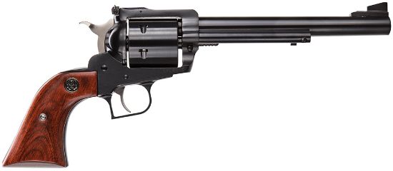 Picture of Ruger 0802 Super Blackhawk 44 Rem Mag 7.50" Barrel 6Rd Cylinder, Blued Alloy Steel, Hardwood Grip, Transfer Bar Safety 