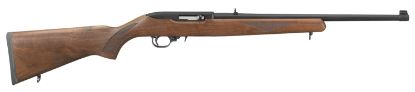 Picture of Ruger 1102 10/22 Sporter Full Size 22 Lr 10+1, 18.50" Satin Black Steel Barrel & Aluminum Receiver, Fixed American Walnut Stock 