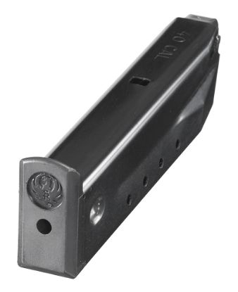 Picture of Ruger 90089 P91 10Rd Magazine Fits Ruger P91/P994/Kp91/Kp994/Pc4 40 S&W 10Rd Blued 