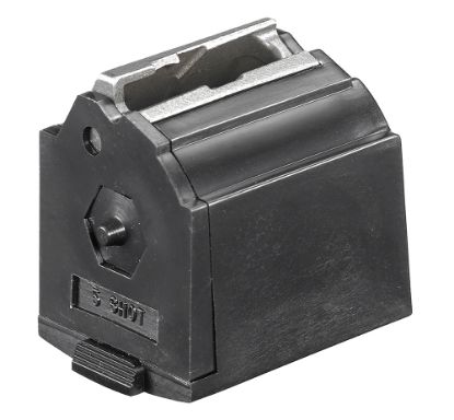 Picture of Ruger 90041 Bx-15 5Rd Magazine Fits Ruger 10/22/Sr/American Rimfire/ 77/Charger 22Lr Black Rotary 