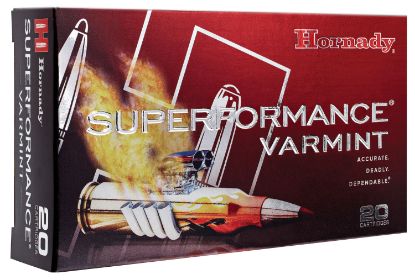 Picture of Hornady 8316 Superformance Varmint 222 Rem 50 Gr Hornady V Max 20 Per Box/ 10 Case 