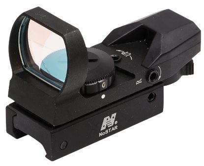 Picture of Ncstar D4rgb Red & Green Four Reticle Reflex Optic 1X 24X34mm 3 Moa Multi Reticle Black Anodized Aluminum 