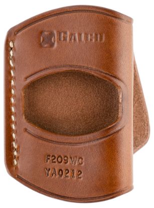 Picture of Galco Yaq212 Yaqui Owb Tan Leather Belt Slide Fits 1911 Fits 3-5" Barrel Right Hand 