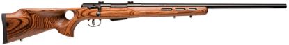 Picture of Savage Arms 19141 25 Lightweight Varminter-T 22 Hornet 4+1 Cap 24" Matte Black Rec/Barrel Natural Brown Laminate Fixed Thumbhole Stock Right Hand (Full Size) With Detachable Box Magazine 