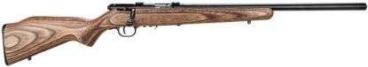 Picture of Savage Arms 96734 93R17 Bv 17 Hmr Caliber With 5+1 Capacity, 21" Barrel, Matte Blued Metal Finish & Natural Brown Laminate Stock Right Hand (Full Size) 