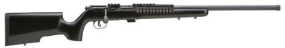 Picture of Savage Arms 96782 93R17 Trr-Sr 17 Hmr Caliber With 5+1 Capacity, 22" Threaded Barrel, Matte Black Metal Finish & Matte Black Wood Stock Right Hand (Full Size) 