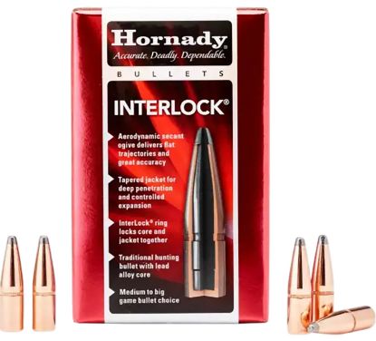 Picture of Hornady 3236 Interlock 8Mm .323 195 Gr Spire Point 100 Per Box/ 15 Case 