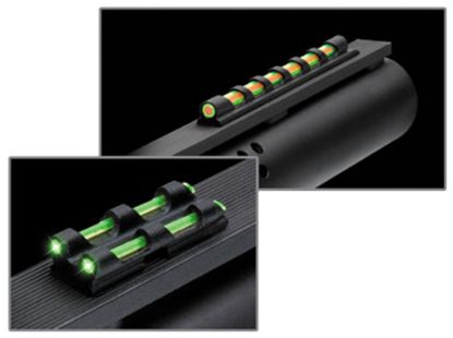 Picture of Truglo Tg94d Gobble-Dot Universal Shotgun Green/Red Fiber Optic Green Fiber Optic Black 