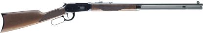 Picture of Winchester Guns 534178114 Model 94 Sporter 30-30 Win Caliber With 8+1 Capacity, 24" Barrel, Brushed Polish Blued Metal Finish & Satin Black Walnut Fixed Straight Grip Stock Right Hand (Full Size) 