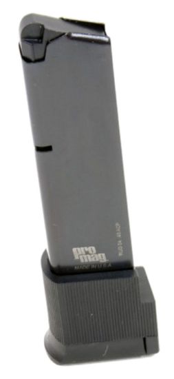 Picture of Promag Rug04 Standard 10Rd Extended 45 Acp Fits Ruger P90/P97 Blued Steel 