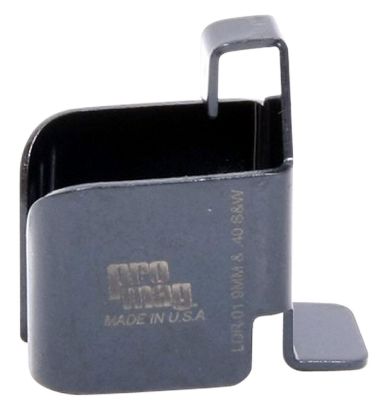 Picture of Promag Ldr01 Pistol Mag Loader Double Stack Style Made Of Steel With Black Finish For 9Mm Luger, 40 S&W 