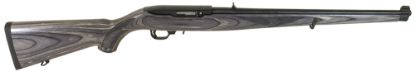 Picture of Ruger 1133 10/22 Carbine 22 Lr 10+1 18.50" Barrel, Blued Alloy Steel, Exclusive Black Laminate Mannlicher Stock, Cross-Bolt Manual Safety 