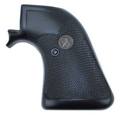 Picture of Pachmayr 03137 Presentation Grip Checkered Black Rubber For Ruger Blackhawk (New Model) 