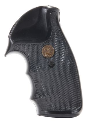 Picture of Pachmayr 02521 Gripper Grip Checkered Black Rubber With Finger Grooves For Charter Arms 