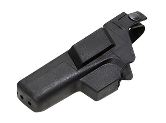 Picture of Glock Ho17045 Duty Holster Owb Black Polymer W/Thumb Break Retention Strap, For Use W/Glock 17 Gen3,4&5/22 Gen 3&4 Only/31 Gen3&4, Fits 1.77" (45Mm) Belt, Right Hand 