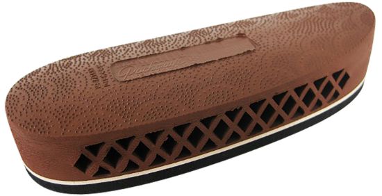 Picture of Pachmayr 00007 F325 Deluxe Field Recoil Pad Medium Brown With White Line Rubber For Shotgun 