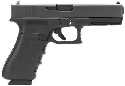 Picture of Glock Pi3150201 G31 Gen3 357 Sig 10+1 4.49" Barrel, Black Frame & Slide, Finger Grooved Rough Texture Grip, Safe Action Trigger 